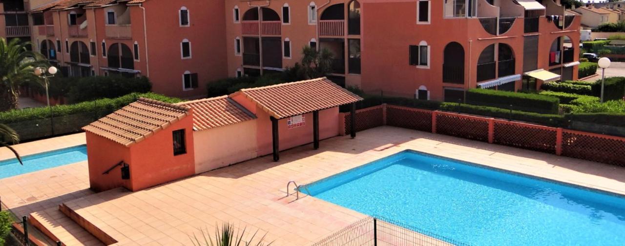 Appartement Charmant A Canet En Roussillon 36 M² Piscine Partagee Exteriör bild